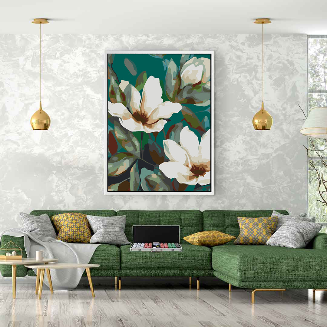 Peinture par numéros - Fleurs 4580