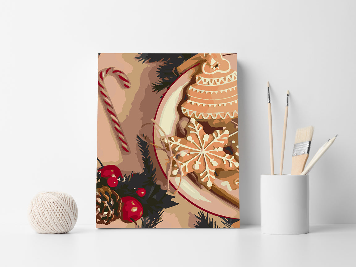 Peinture par numéros - Douceurs de Noël 4585