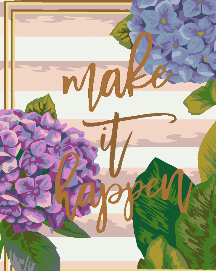 Peinture par numéros – Make it Happen 4586