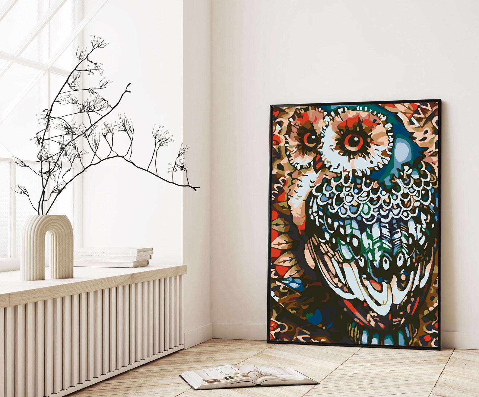 Peinture par numéros - Chouette 4587