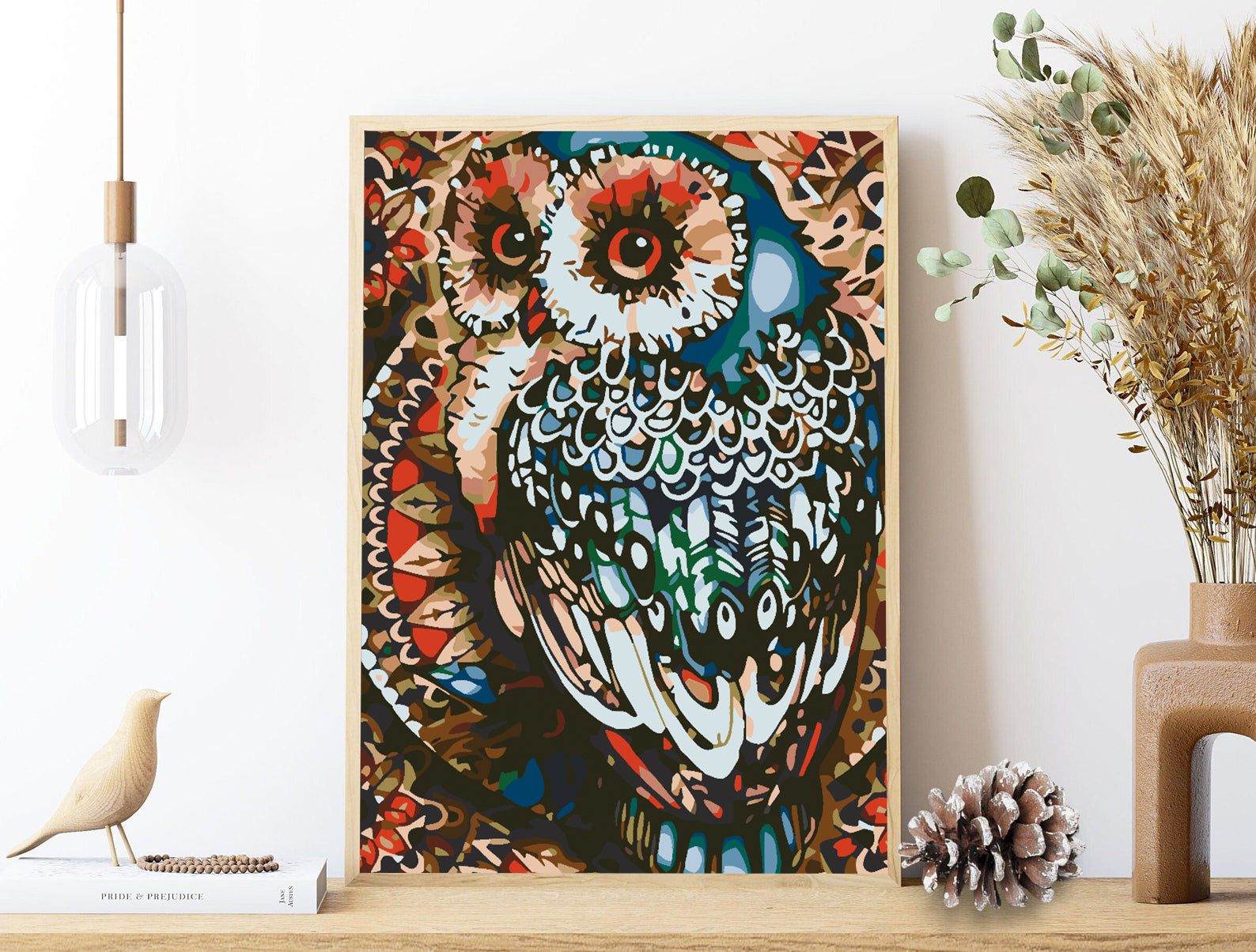 Peinture par numéros - Chouette 4587