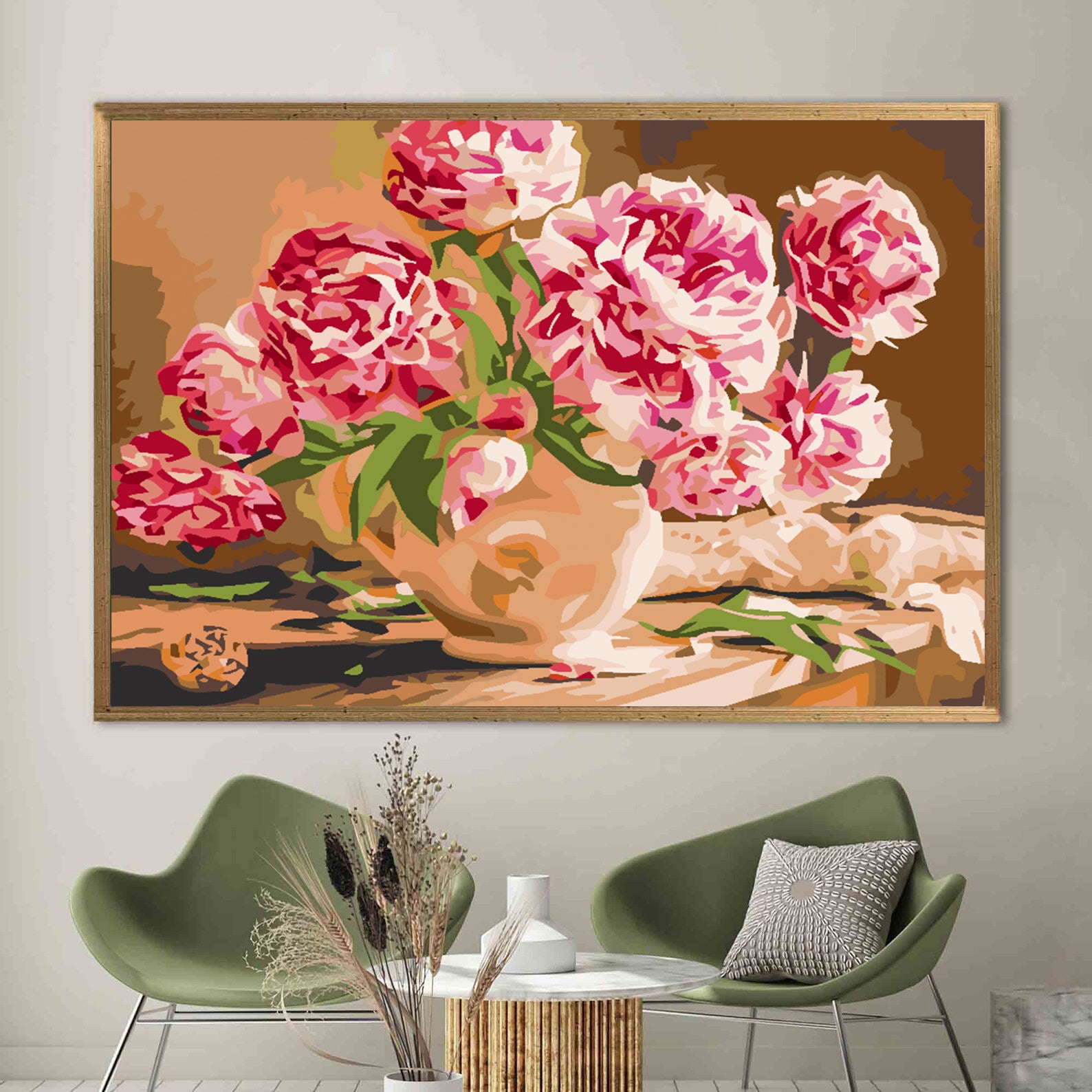 Peinture par numéros - Fleurs 4589