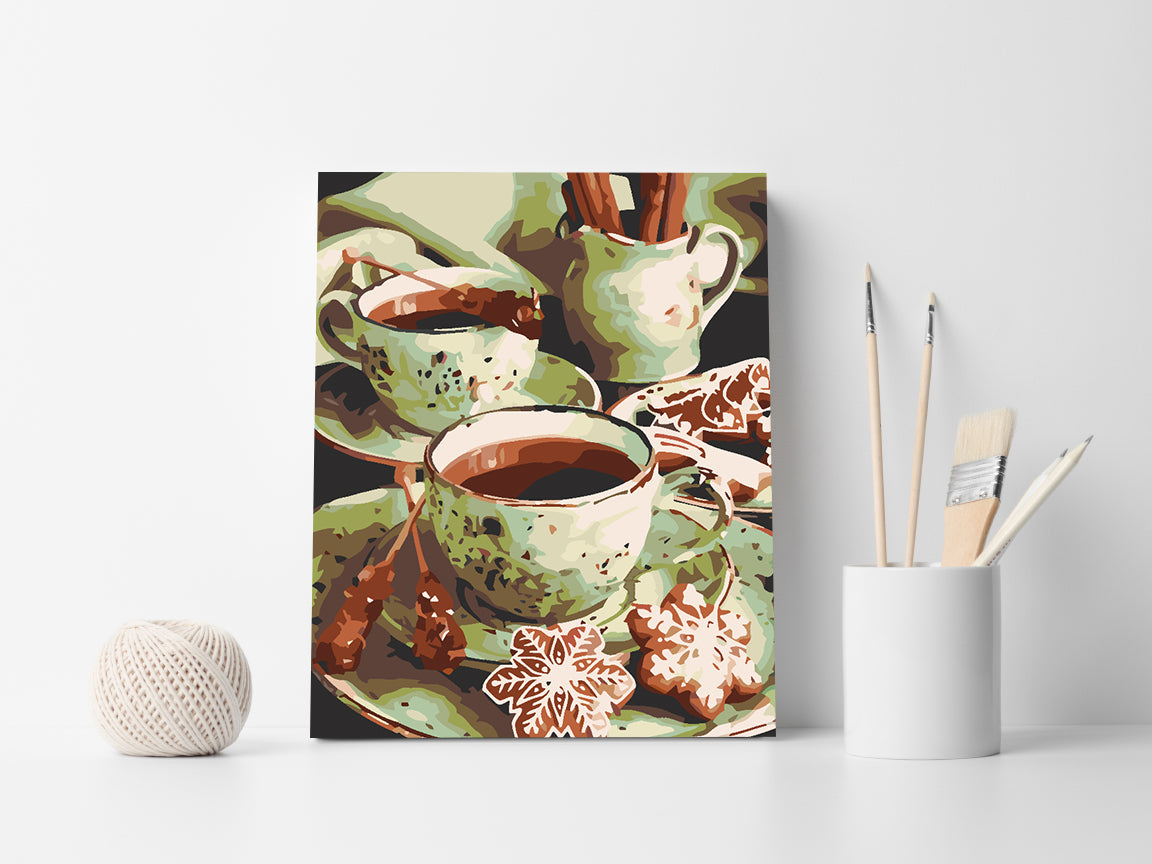 Peinture par numéros - Douceurs de Noël 4593
