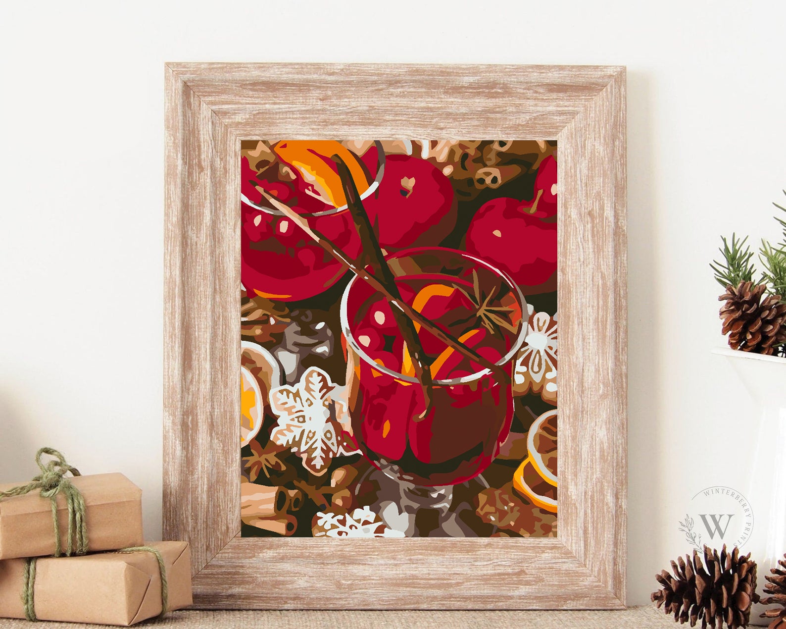 Pictura pe numere - Băuturi de Iarnă 4595