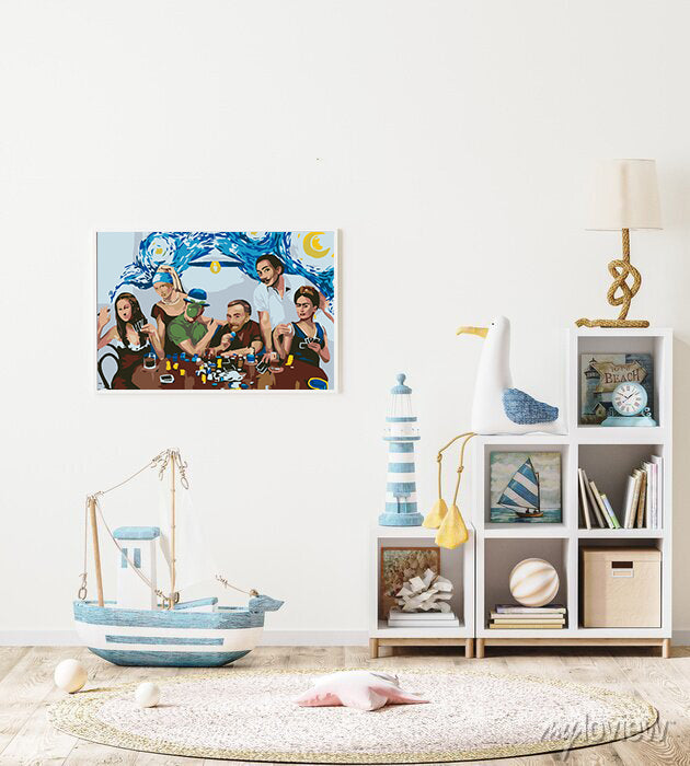 Peinture par numéros – Soirée de jeux 4596