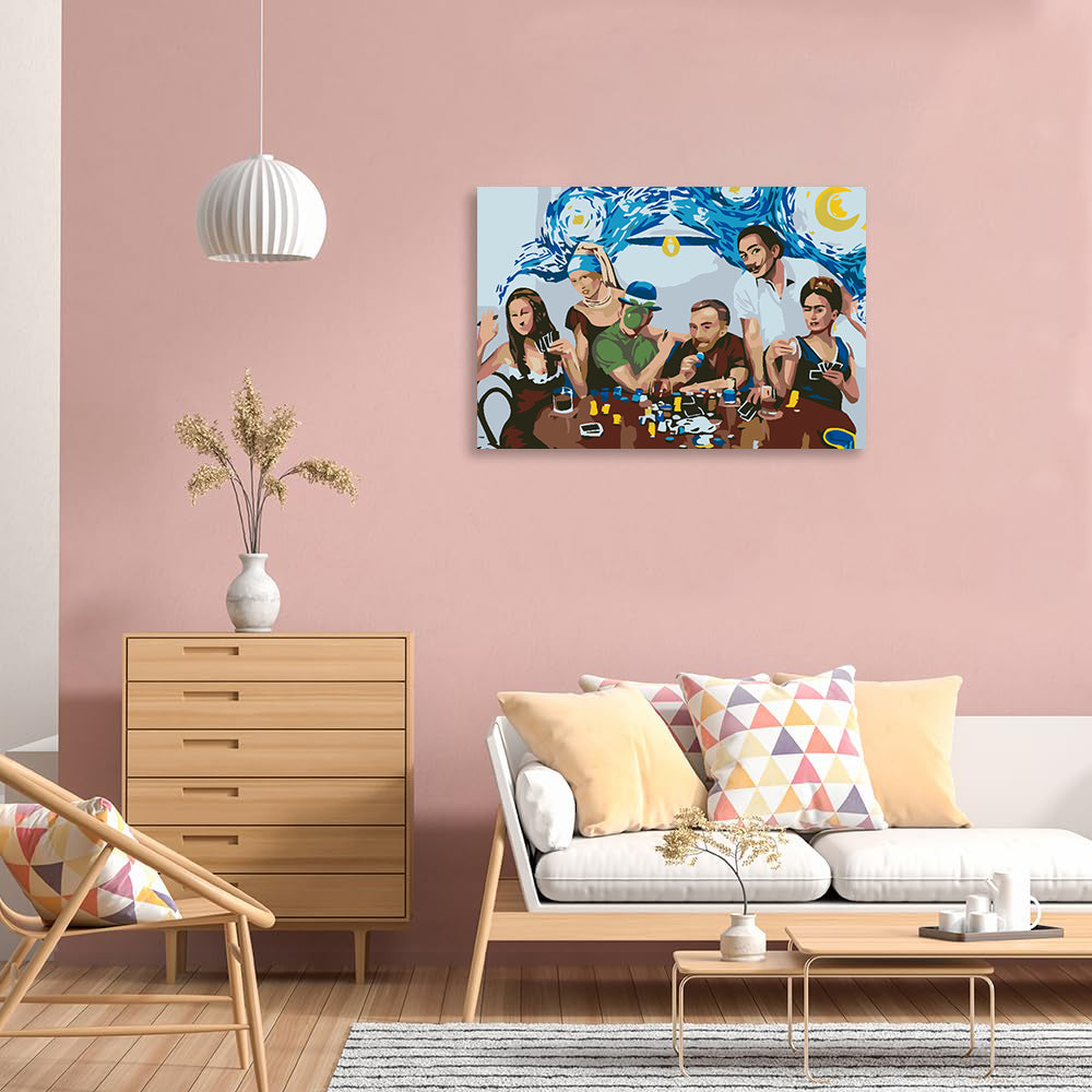 Peinture par numéros – Soirée de jeux 4596