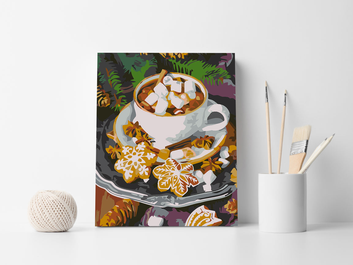 Peinture par numéros - Douceurs de Noël 4598