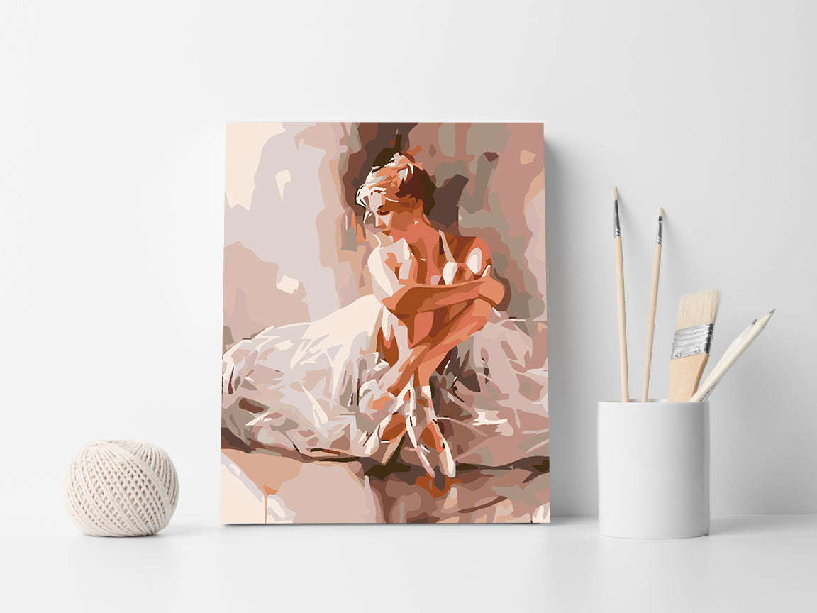 Peinture par numéros - Ballerine 4602