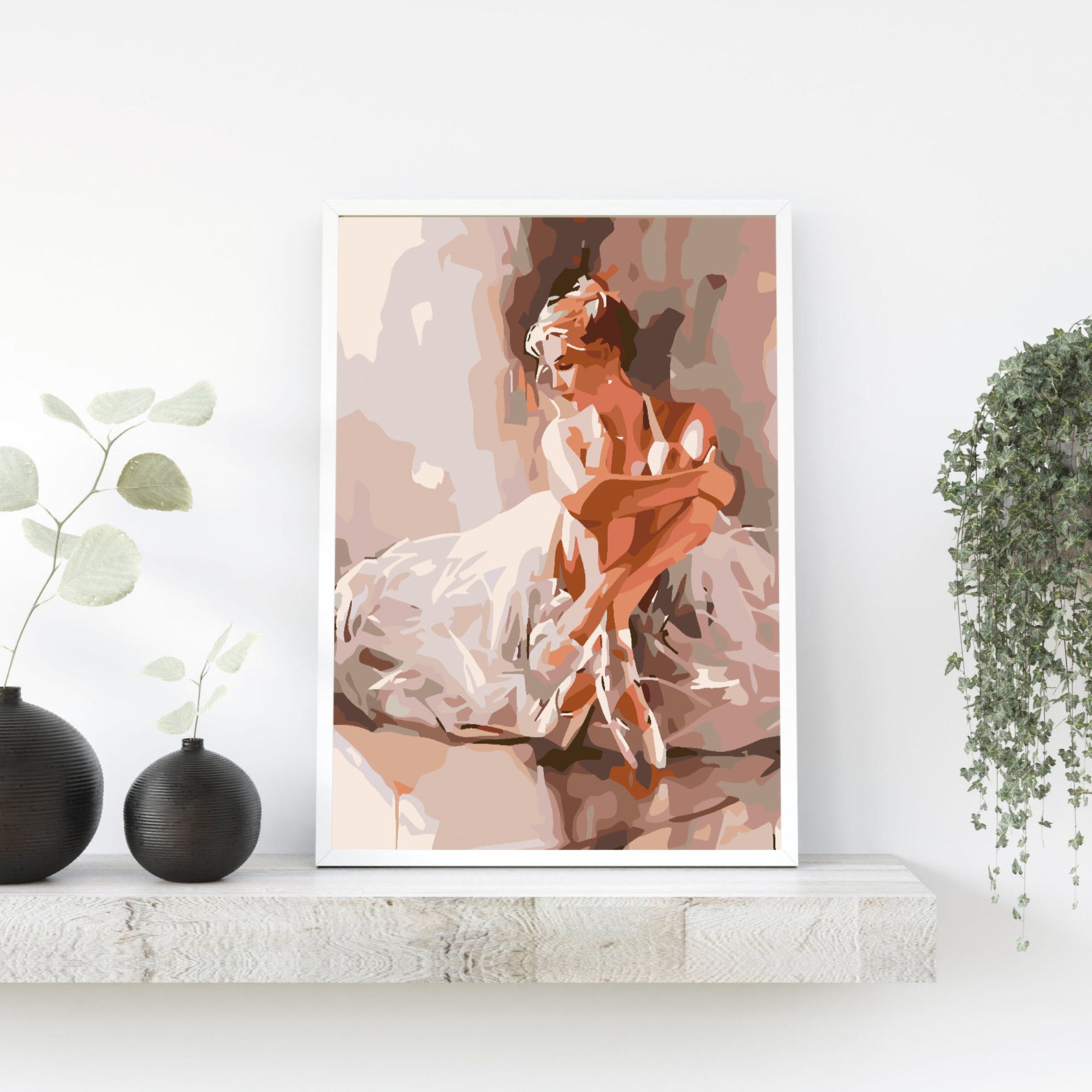 Peinture par numéros - Ballerine 4602