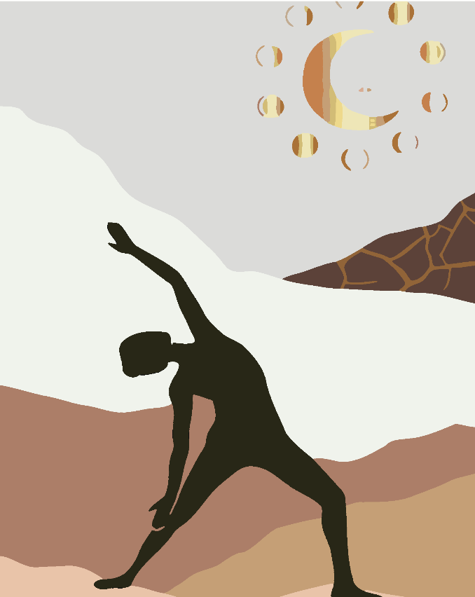 Peinture par numéros - Yoga 4607