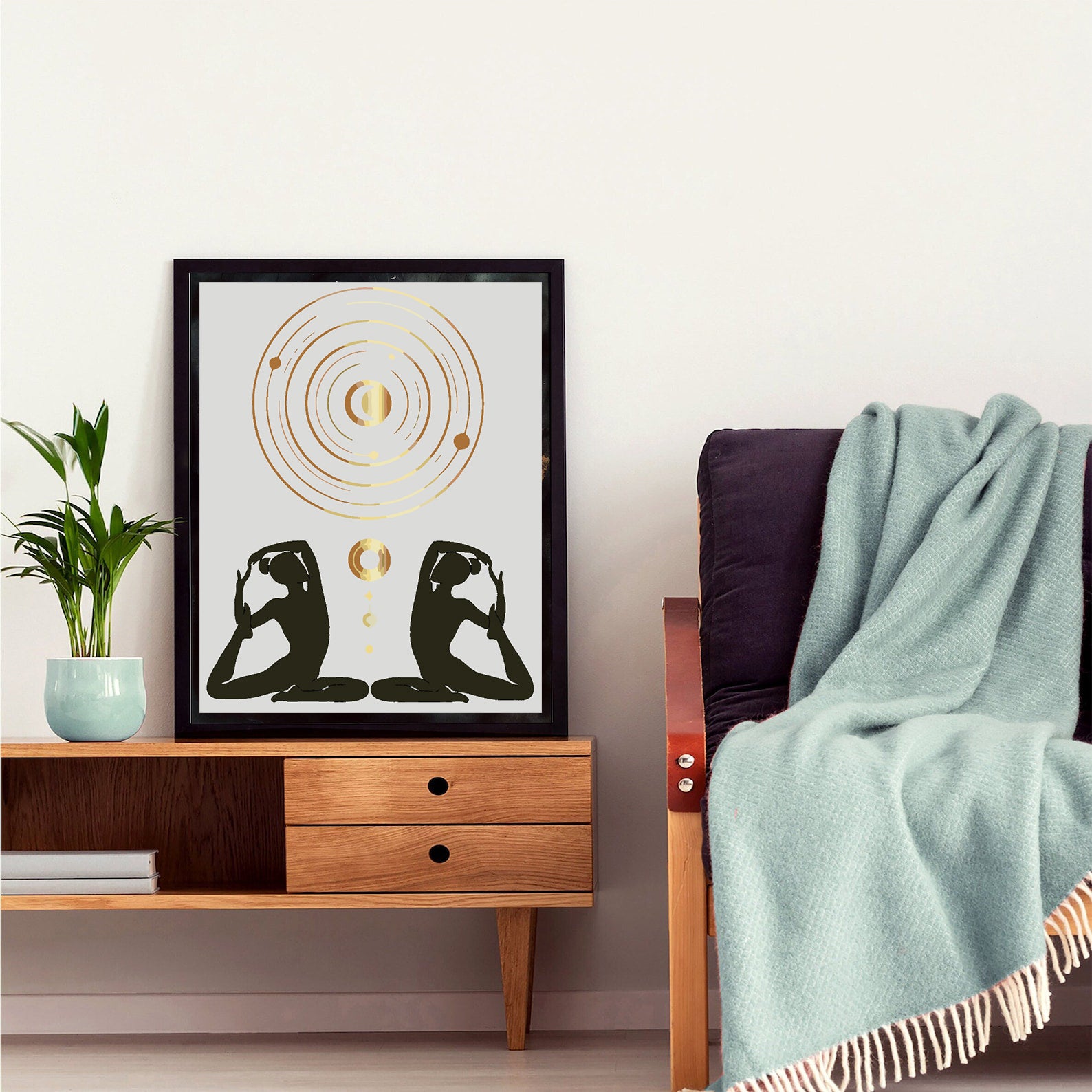 Pictura pe numere - Yoga 4608