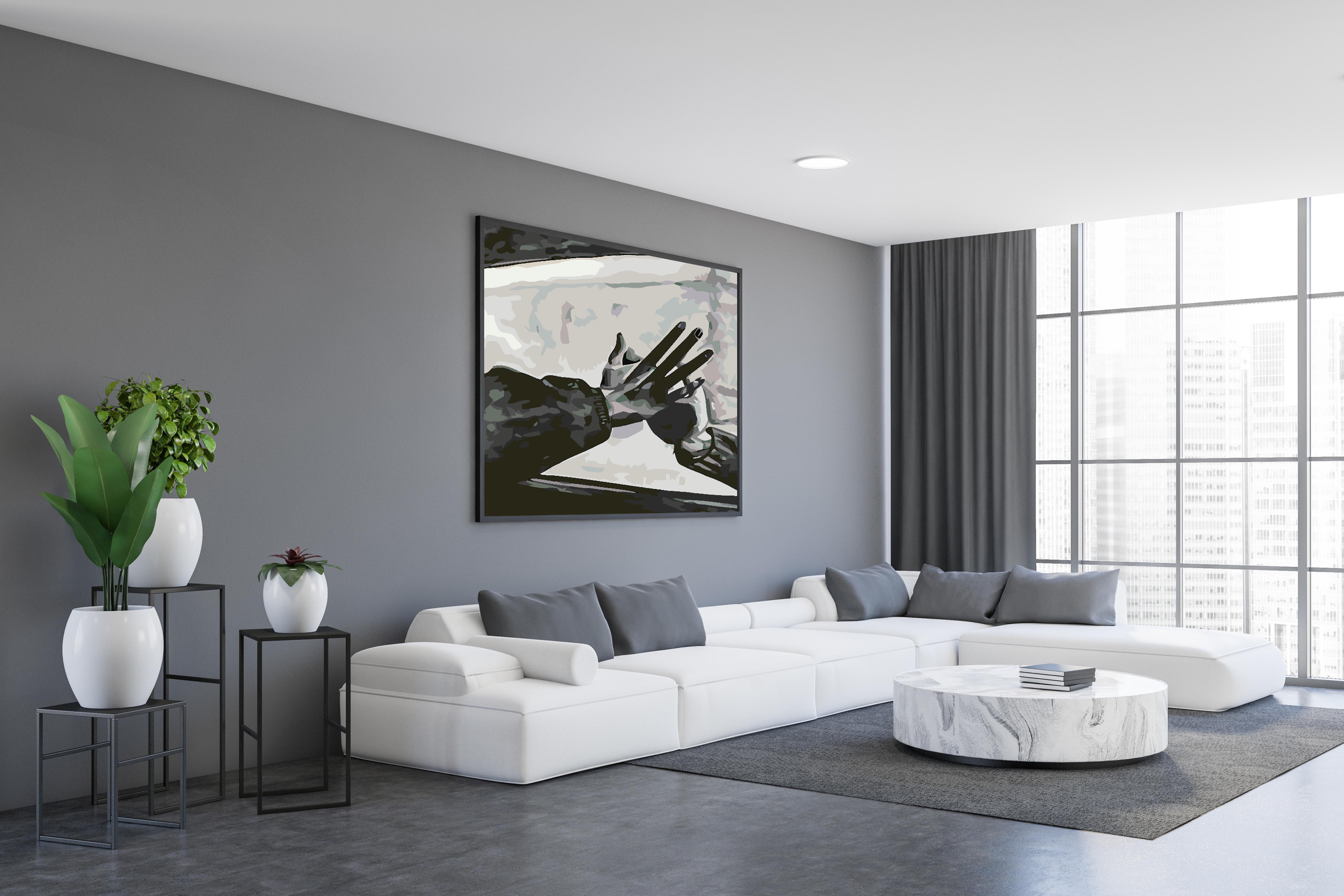 Peinture par numéros - Love Black and White 4626