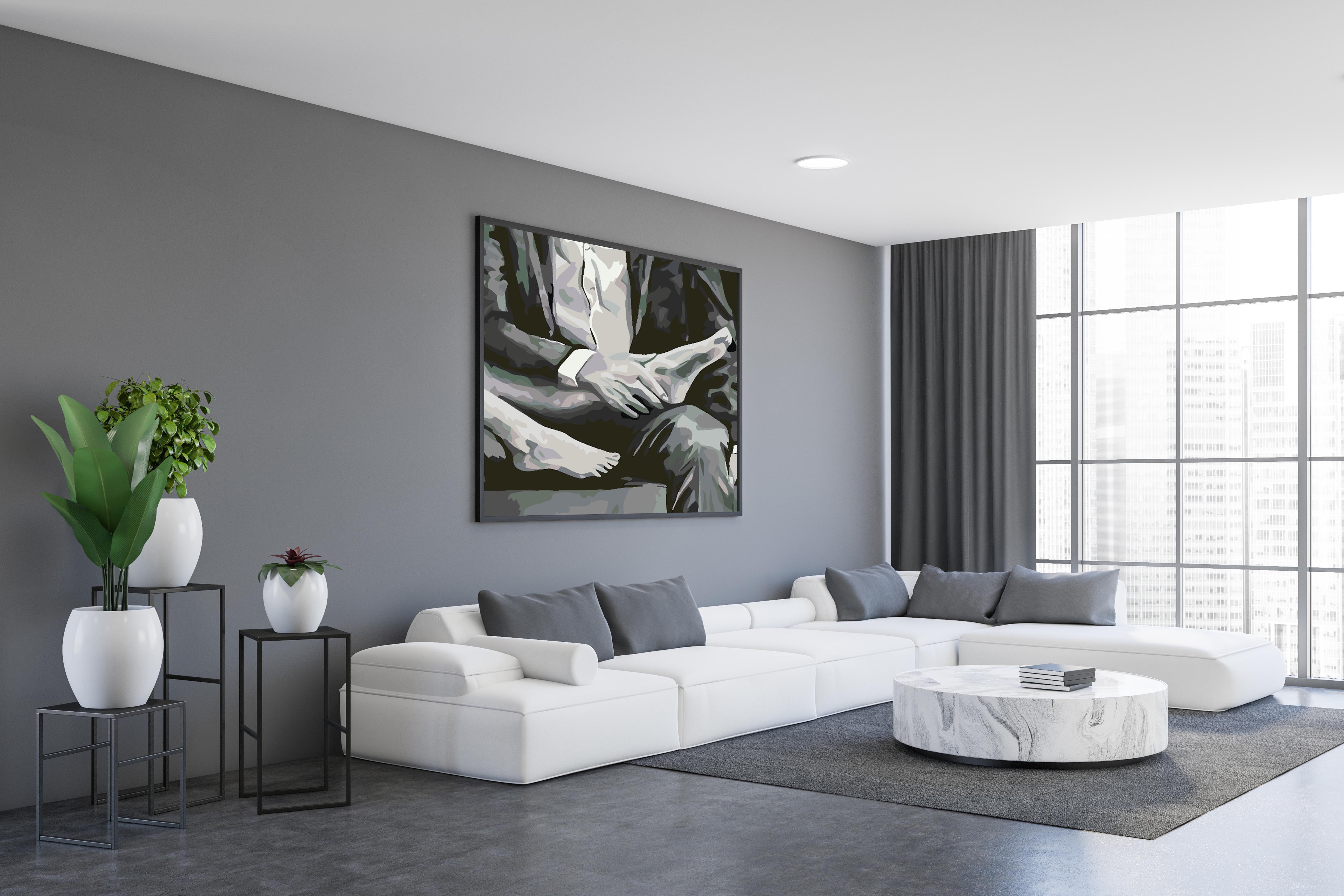 Peinture par numéros - Love Black and White 4627