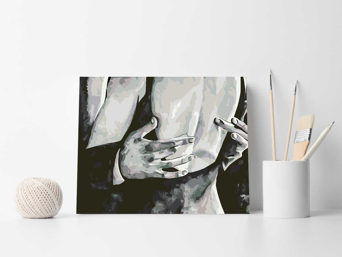 Peinture par numéros - Love Black and White 4630