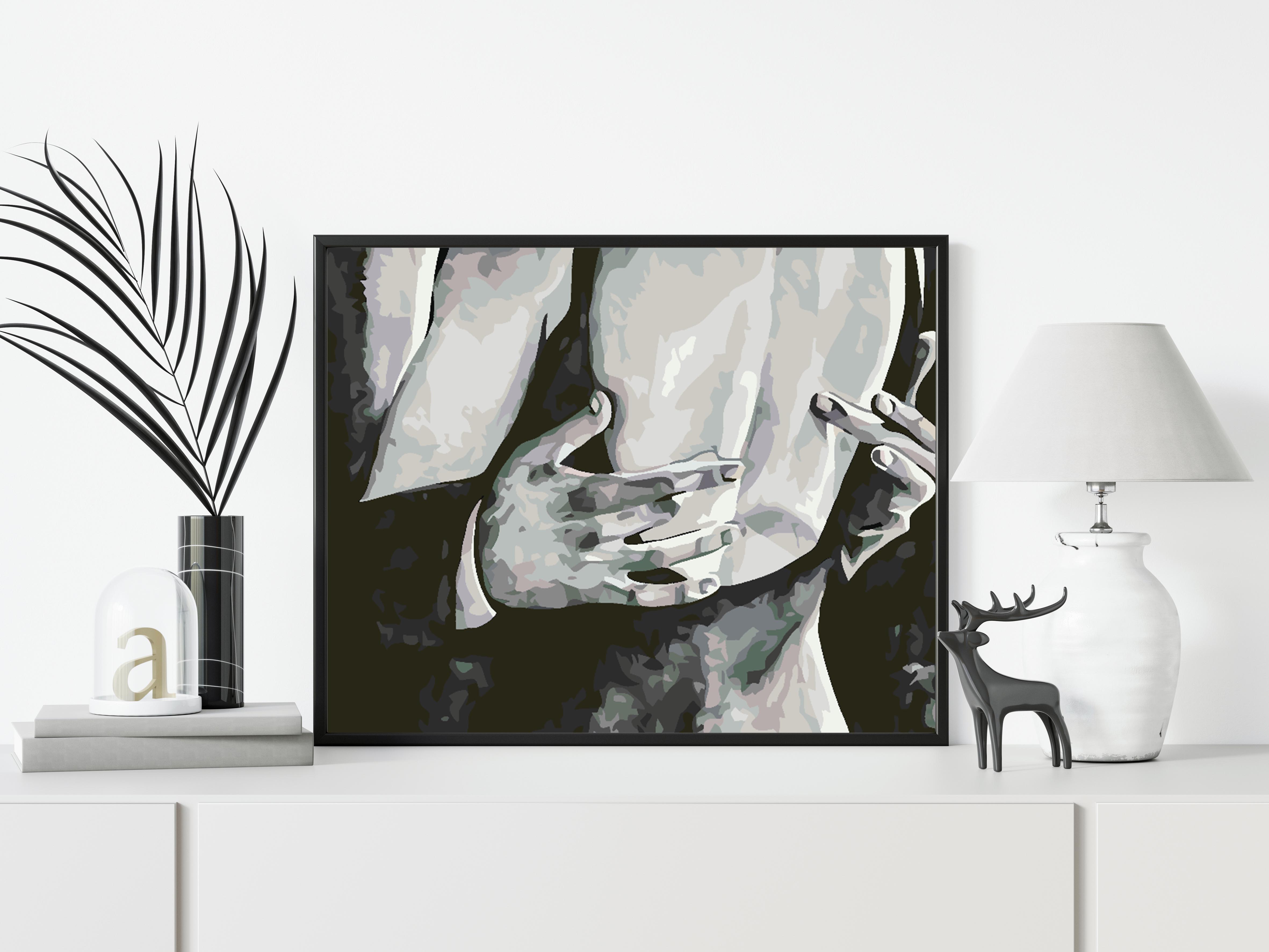 Peinture par numéros - Love Black and White 4630