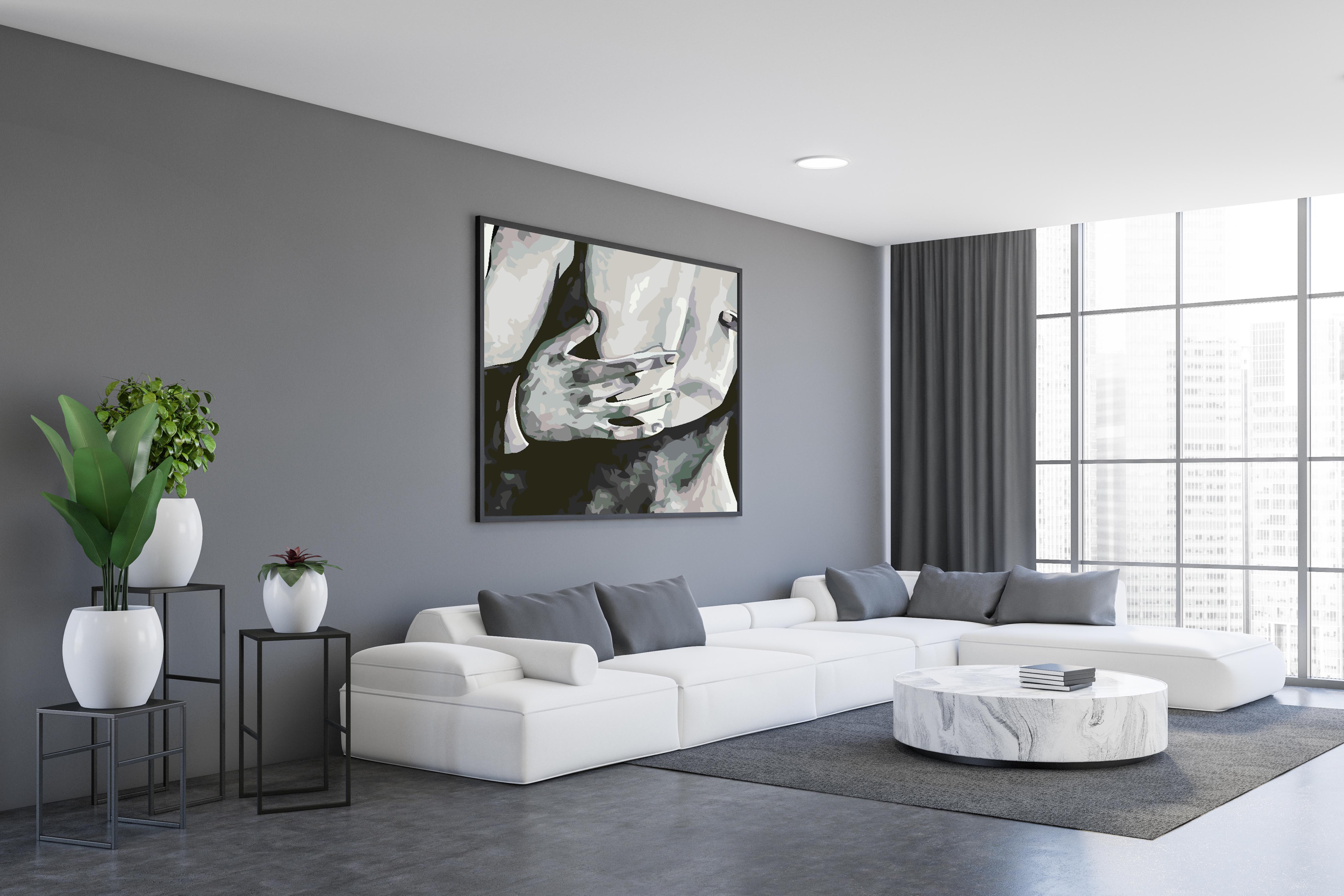 Peinture par numéros - Love Black and White 4630