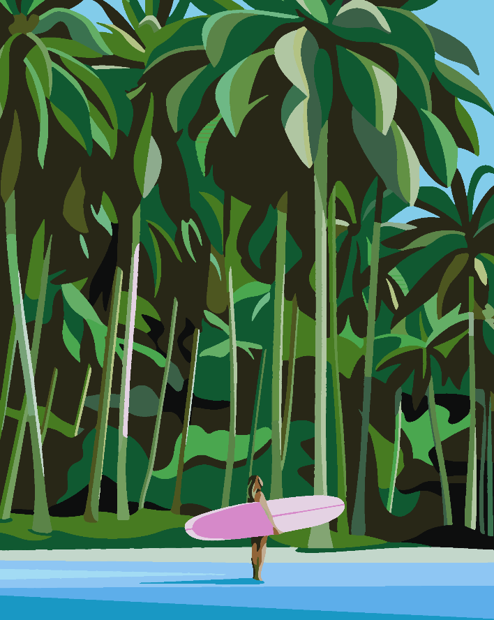 Peinture par numéros - Surf 4633