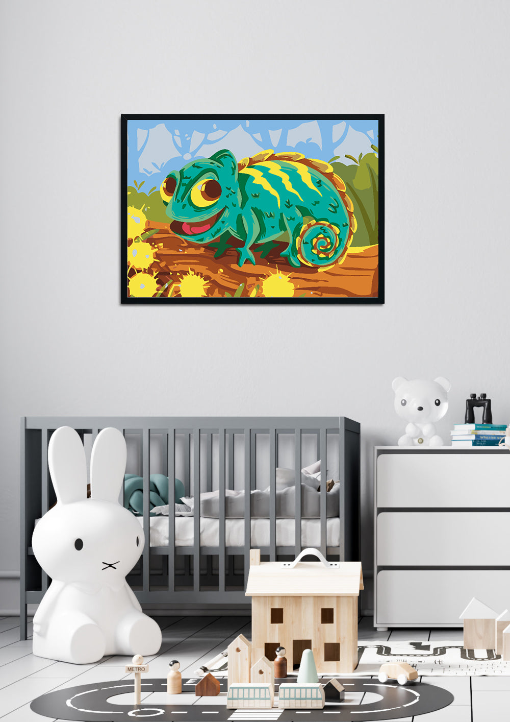 Pictura pe numere - Cameleon 4649