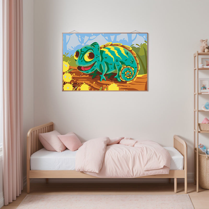 Pictura pe numere - Cameleon 4649