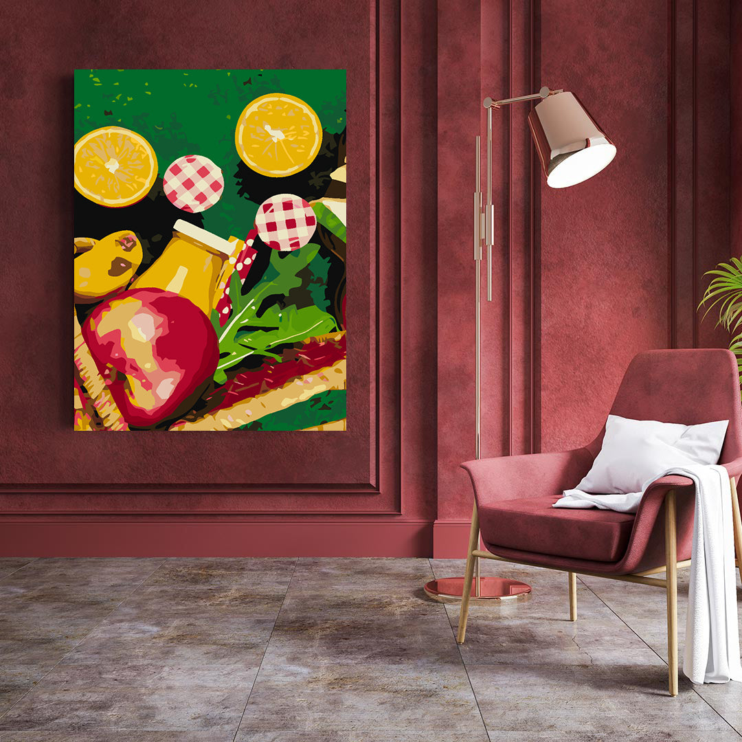 Peinture par numéros - Delicious Picnic 4653