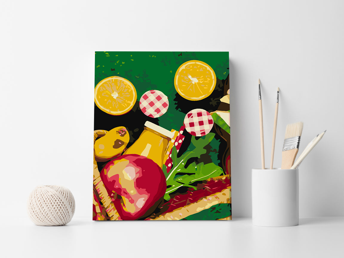 Peinture par numéros - Delicious Picnic 4653