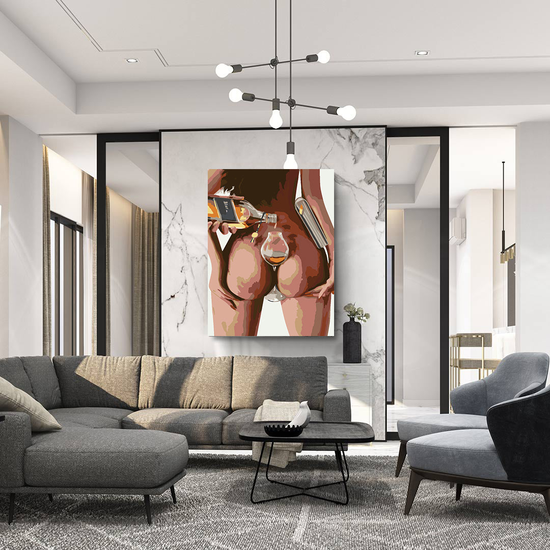 Peinture par numéros - Femme érotique 4657