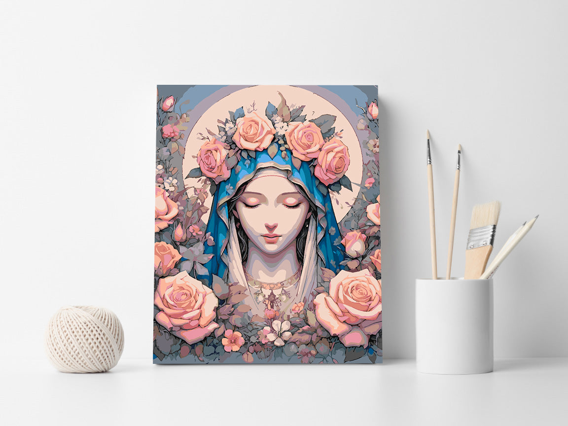 Pictura pe numere - Flower Head 4663