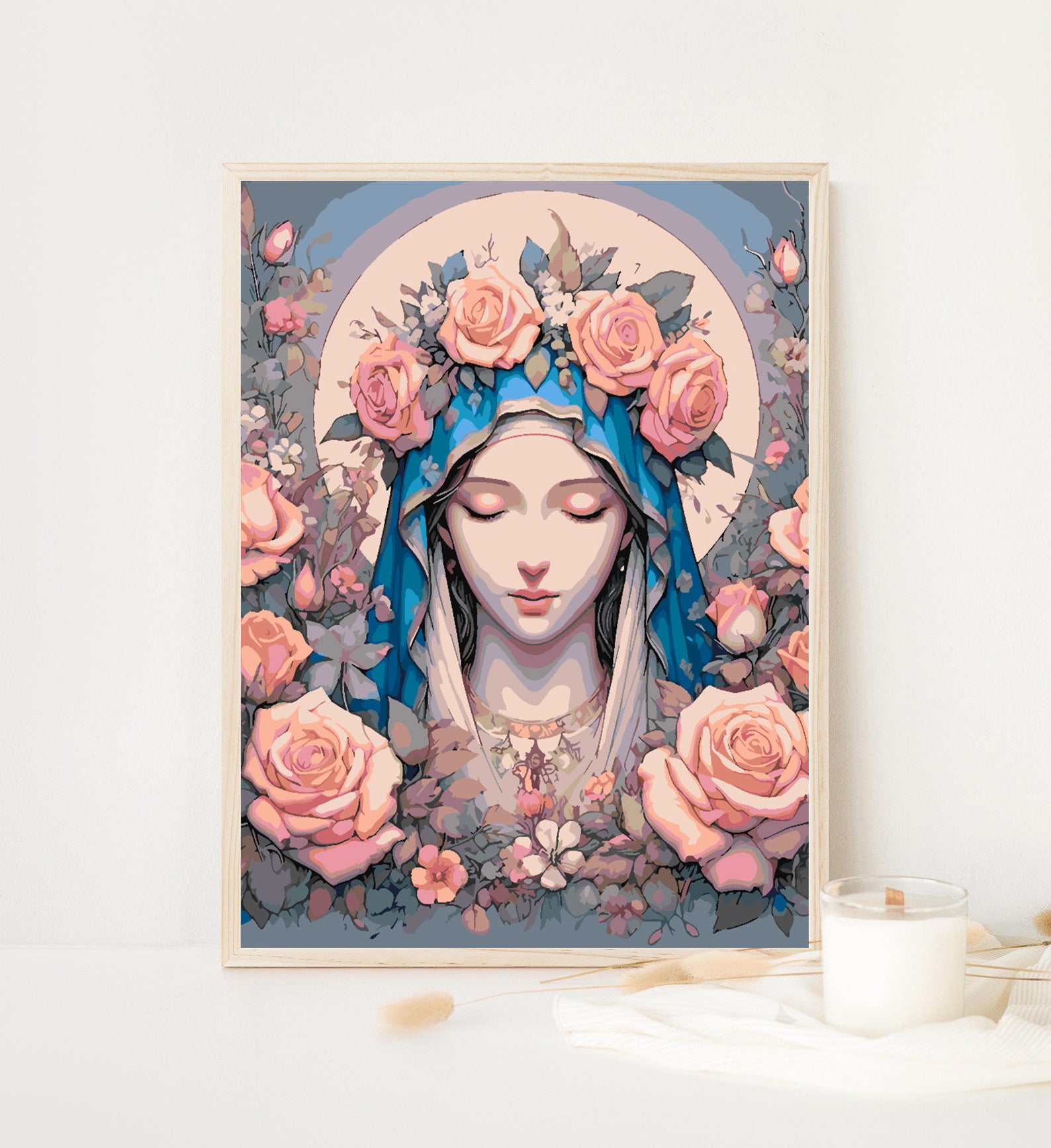 Pictura pe numere - Flower Head 4663