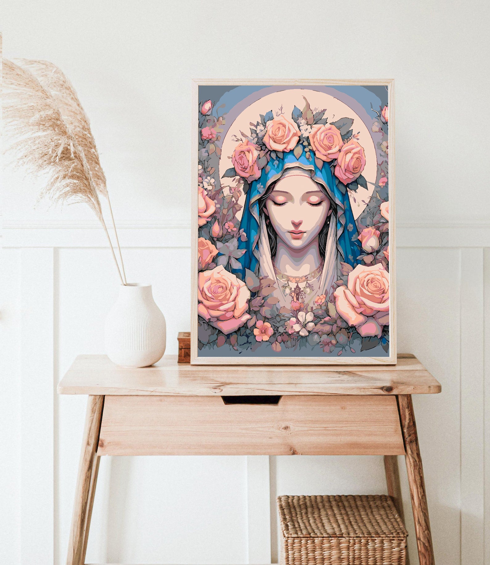 Pictura pe numere - Flower Head 4663