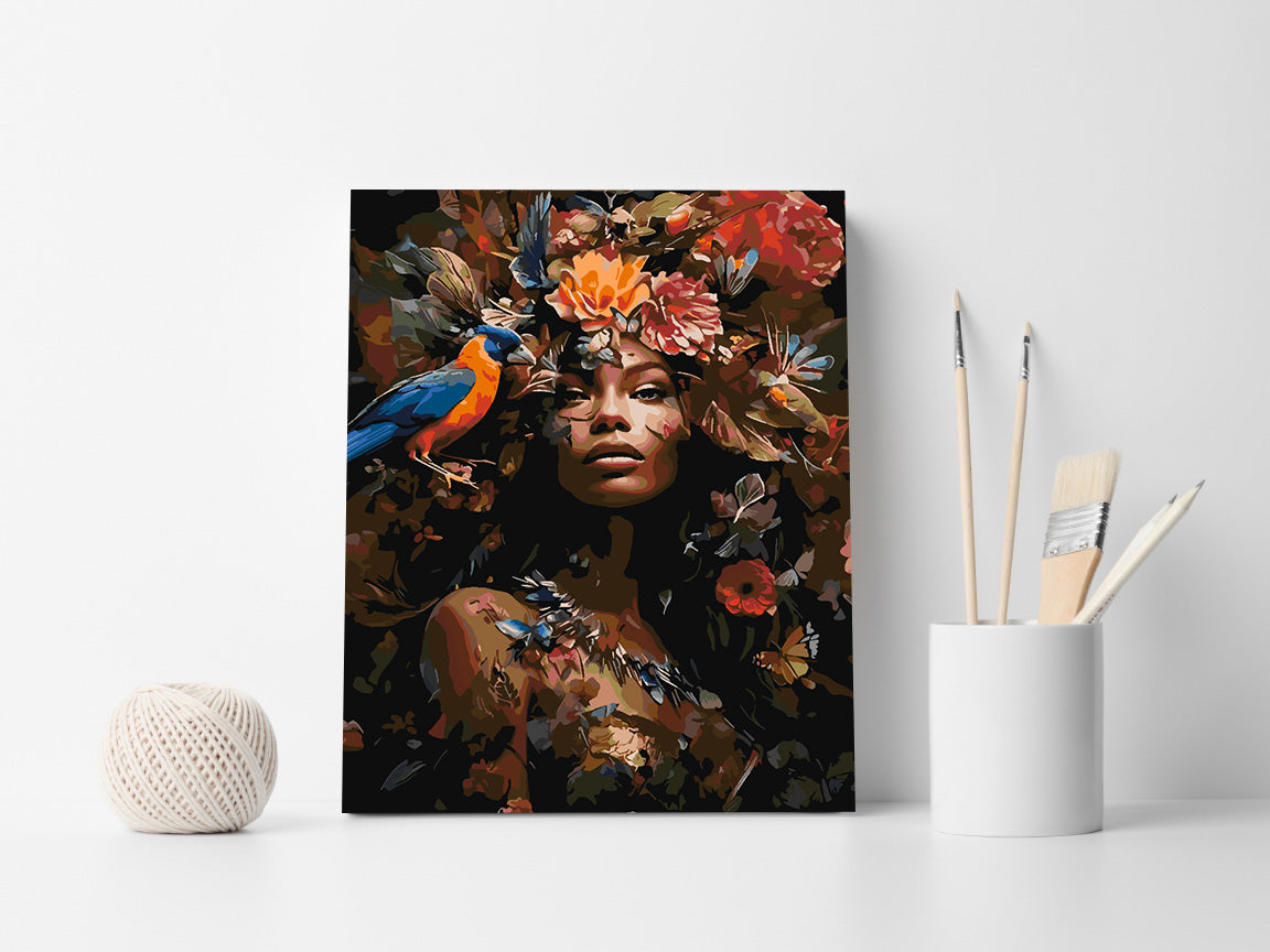 Pictura pe numere - Flower Head 4665