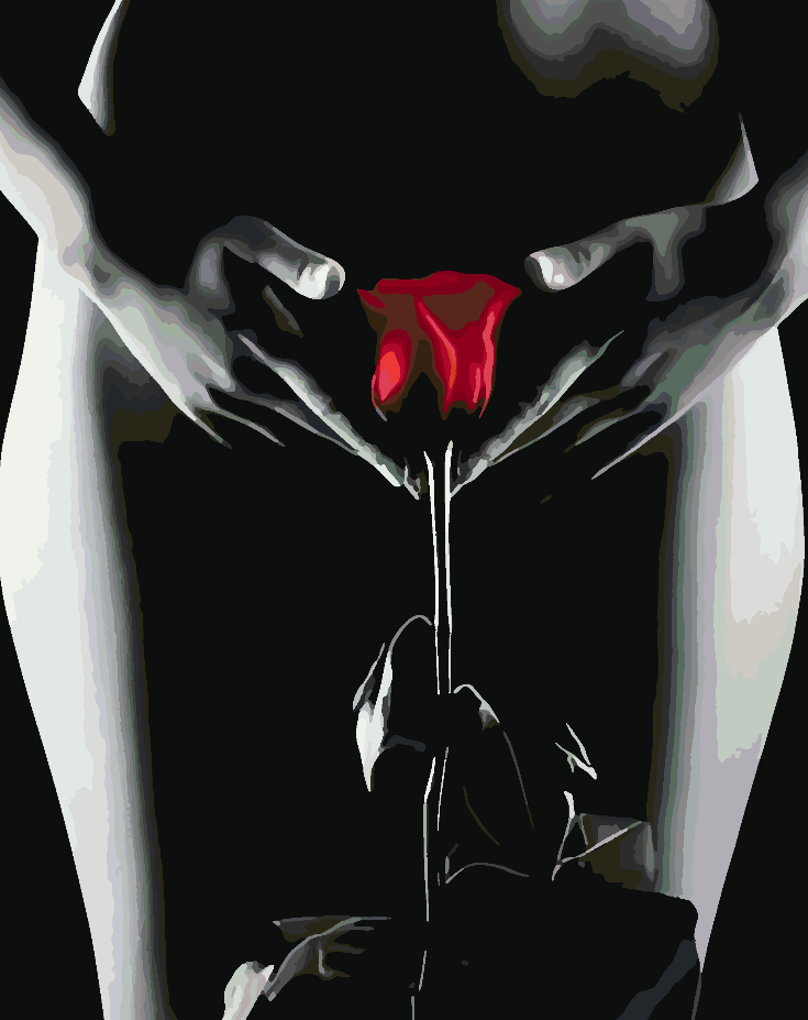 Peinture par numéros - Femme érotique 4677