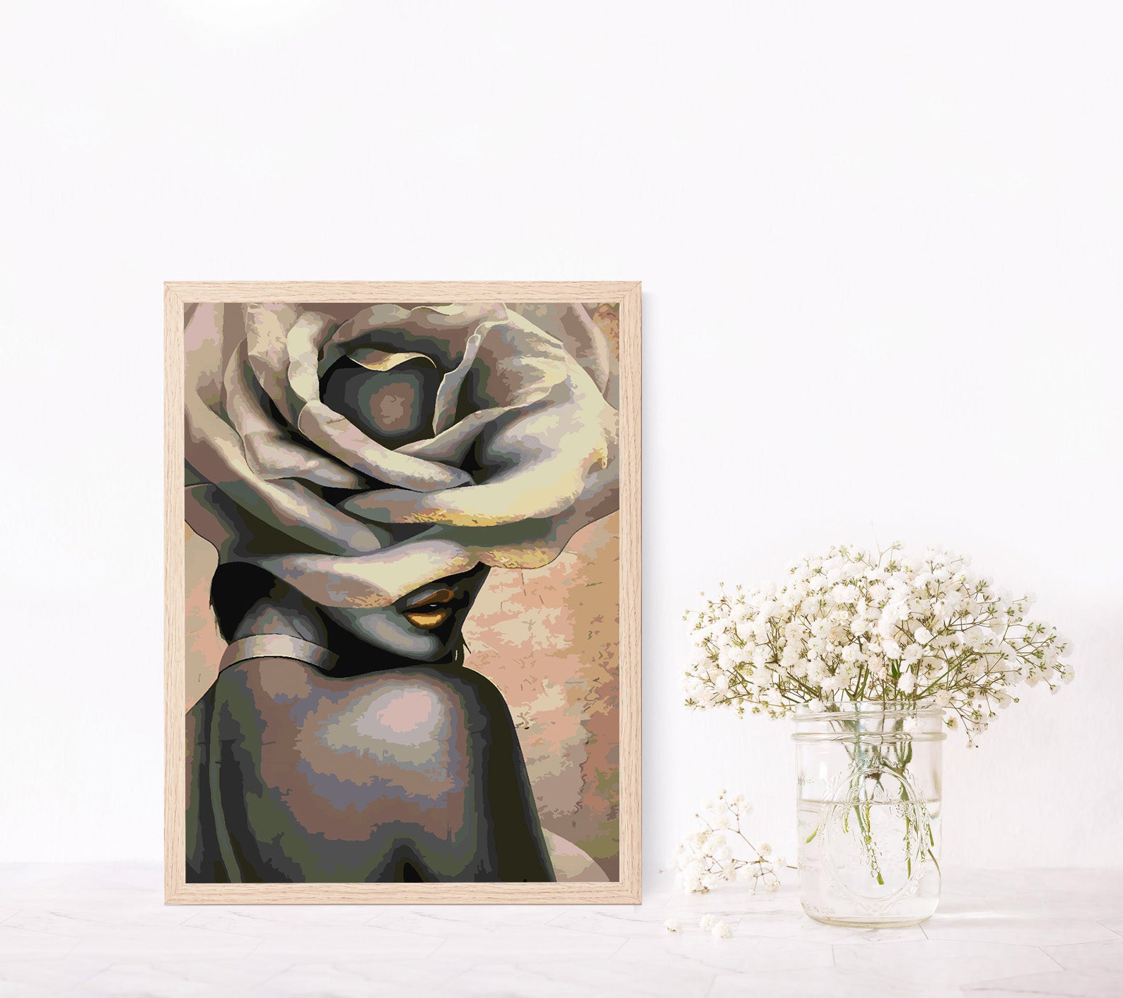 Pictura pe numere - Flower Head 4679