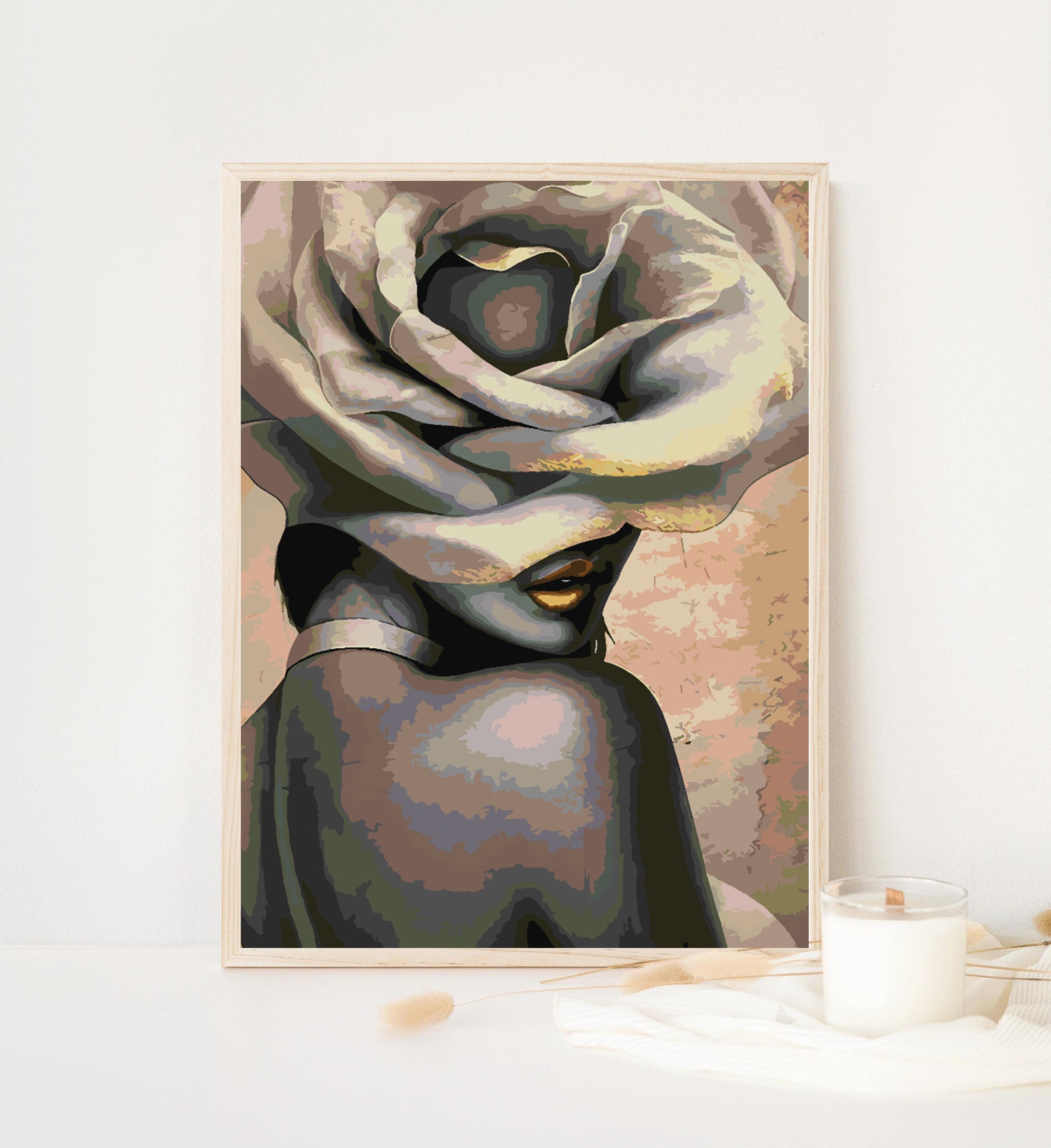 Pictura pe numere - Flower Head 4679