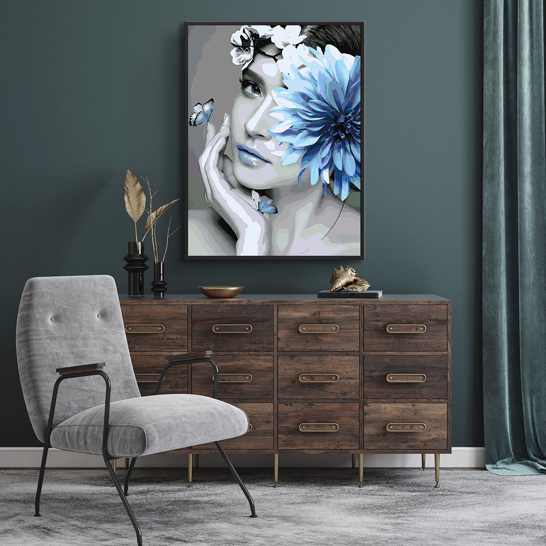 Pictura pe numere - Flower Head 4681