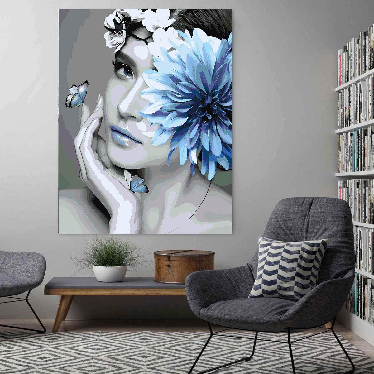 Pictura pe numere - Flower Head 4681