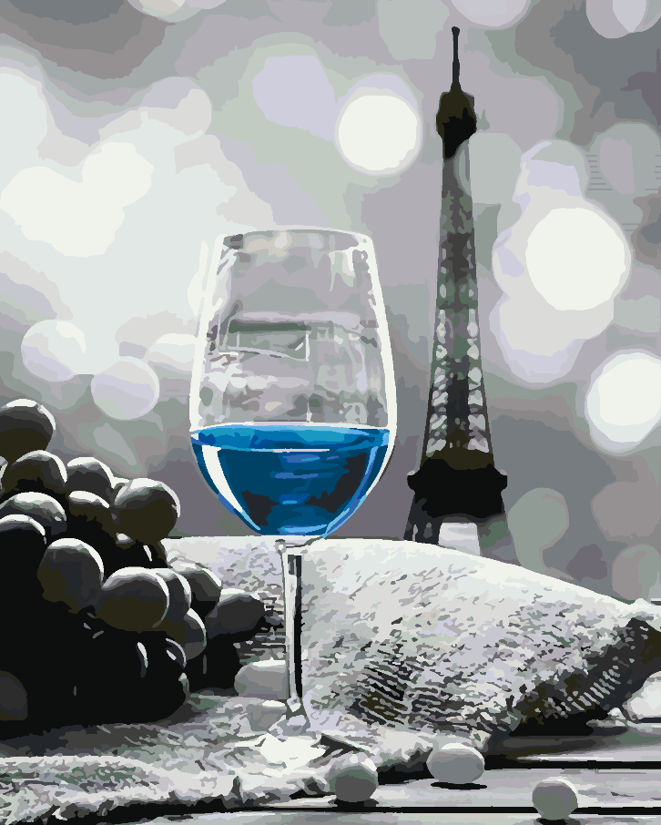 Pictura pe numere - Turnul Eiffel 4692