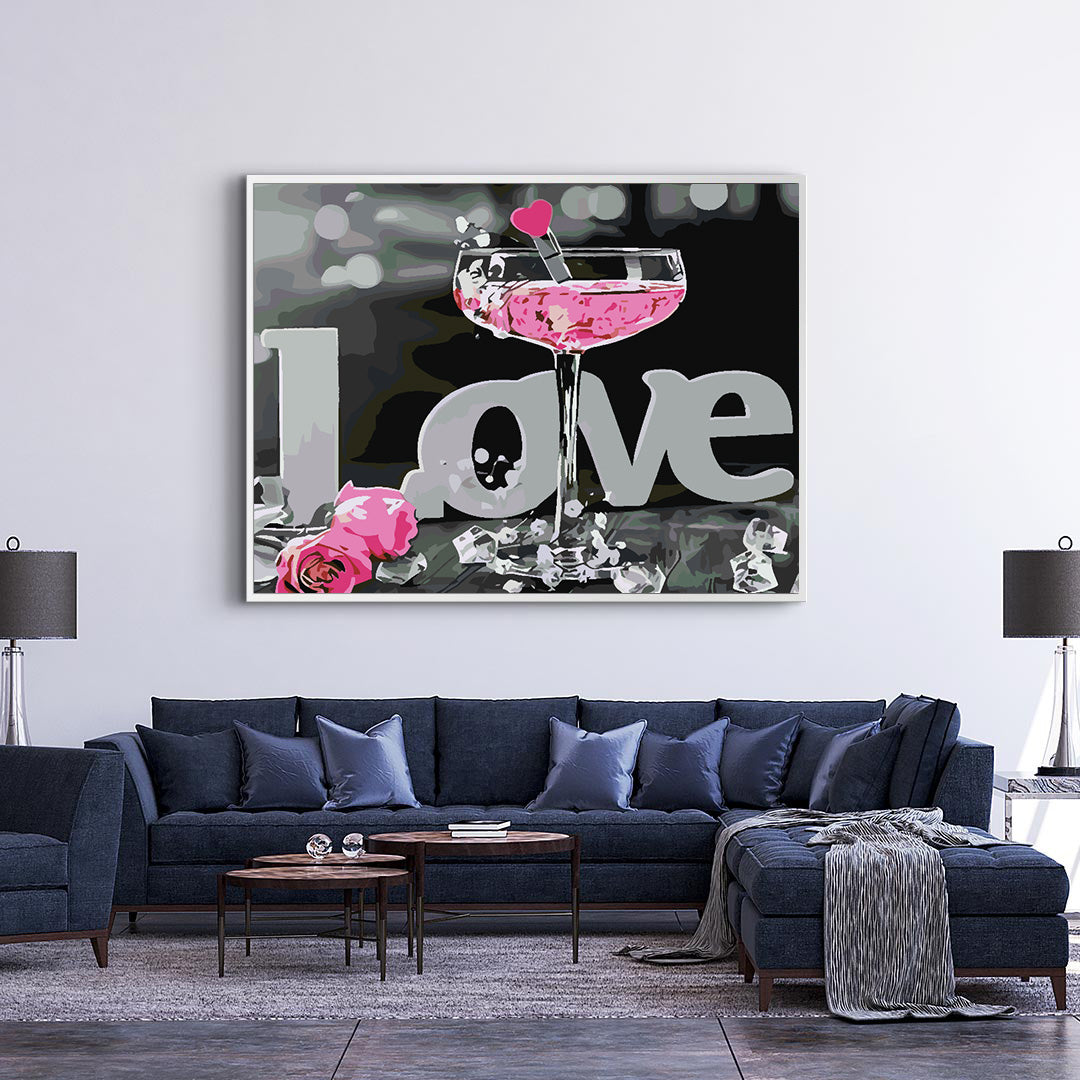 Peinture par numéros - Amour 4709