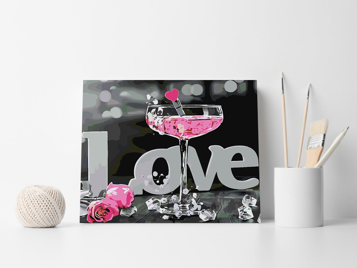 Peinture par numéros - Amour 4709