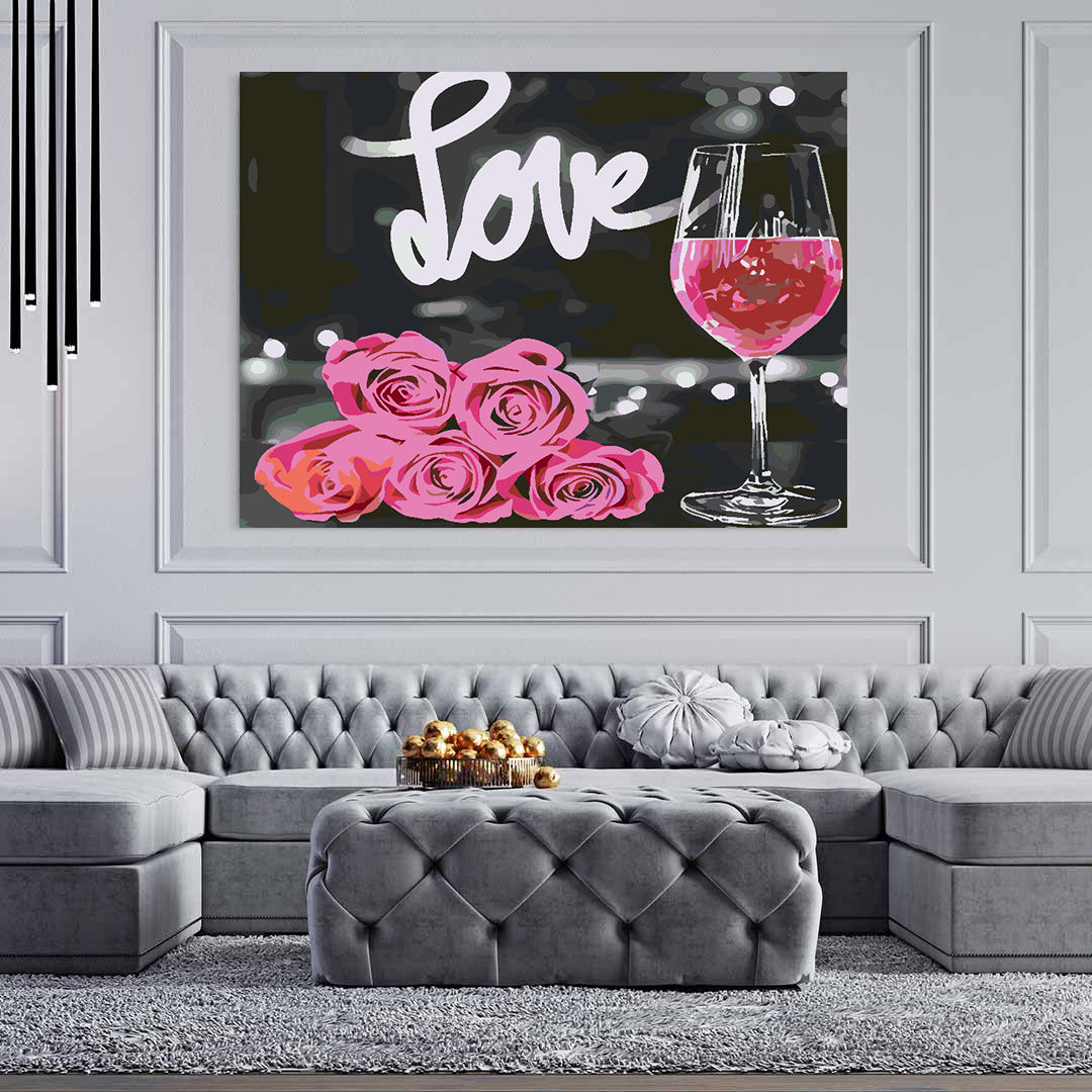 Peinture par numéros - Amour 4710