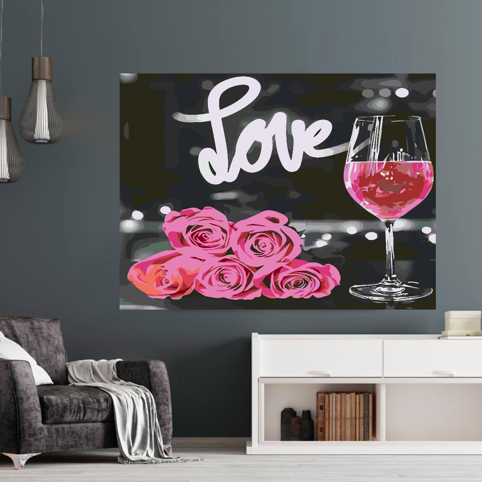 Peinture par numéros - Amour 4710