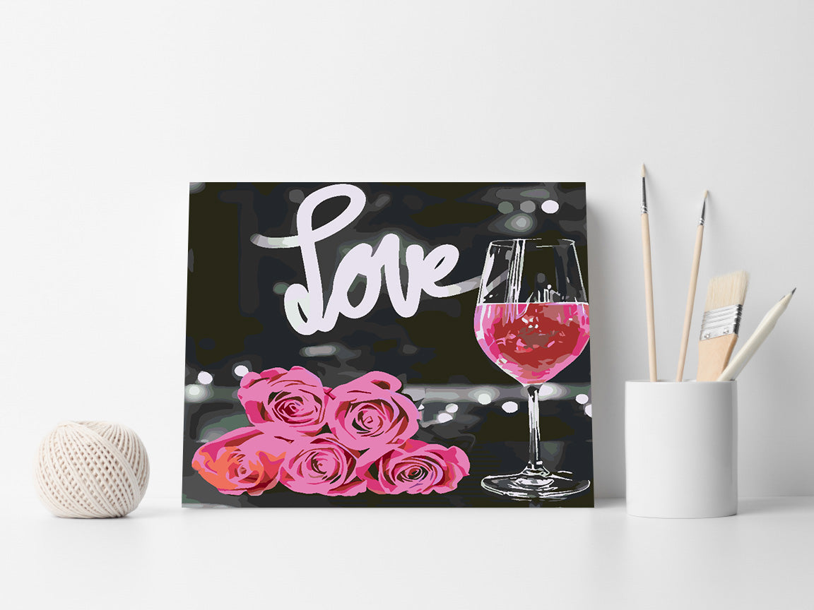 Peinture par numéros - Amour 4710