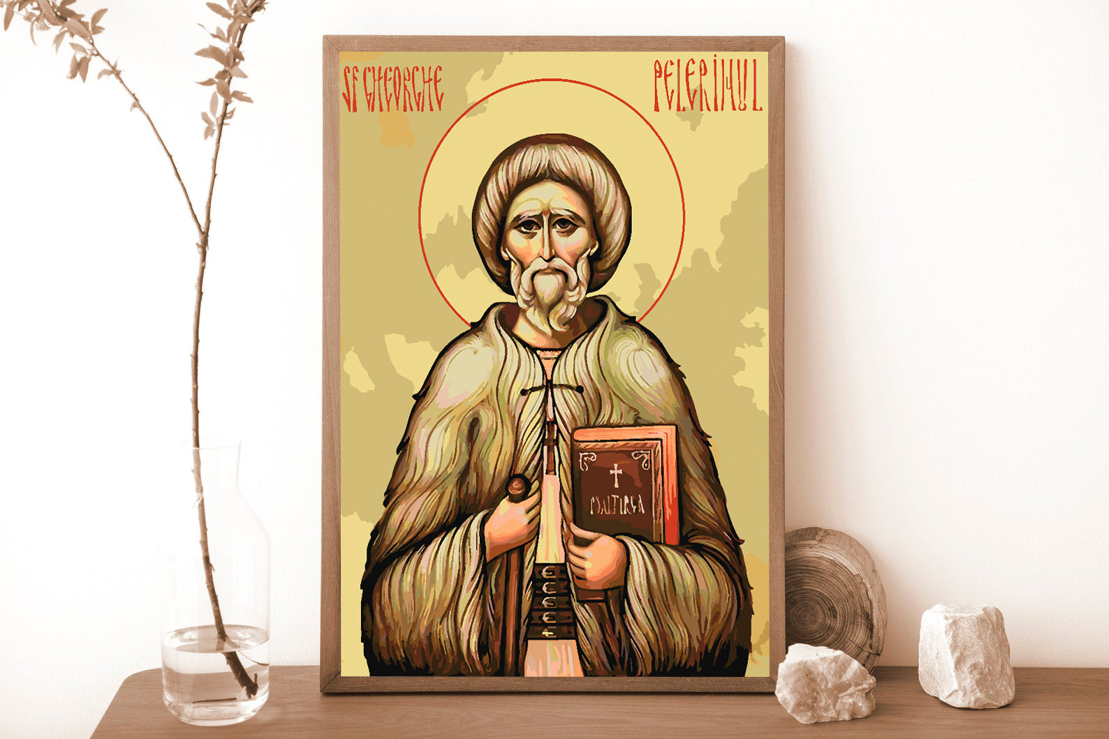 Pictura pe numere - Sfântul Gheorghe Pelerinul 4724