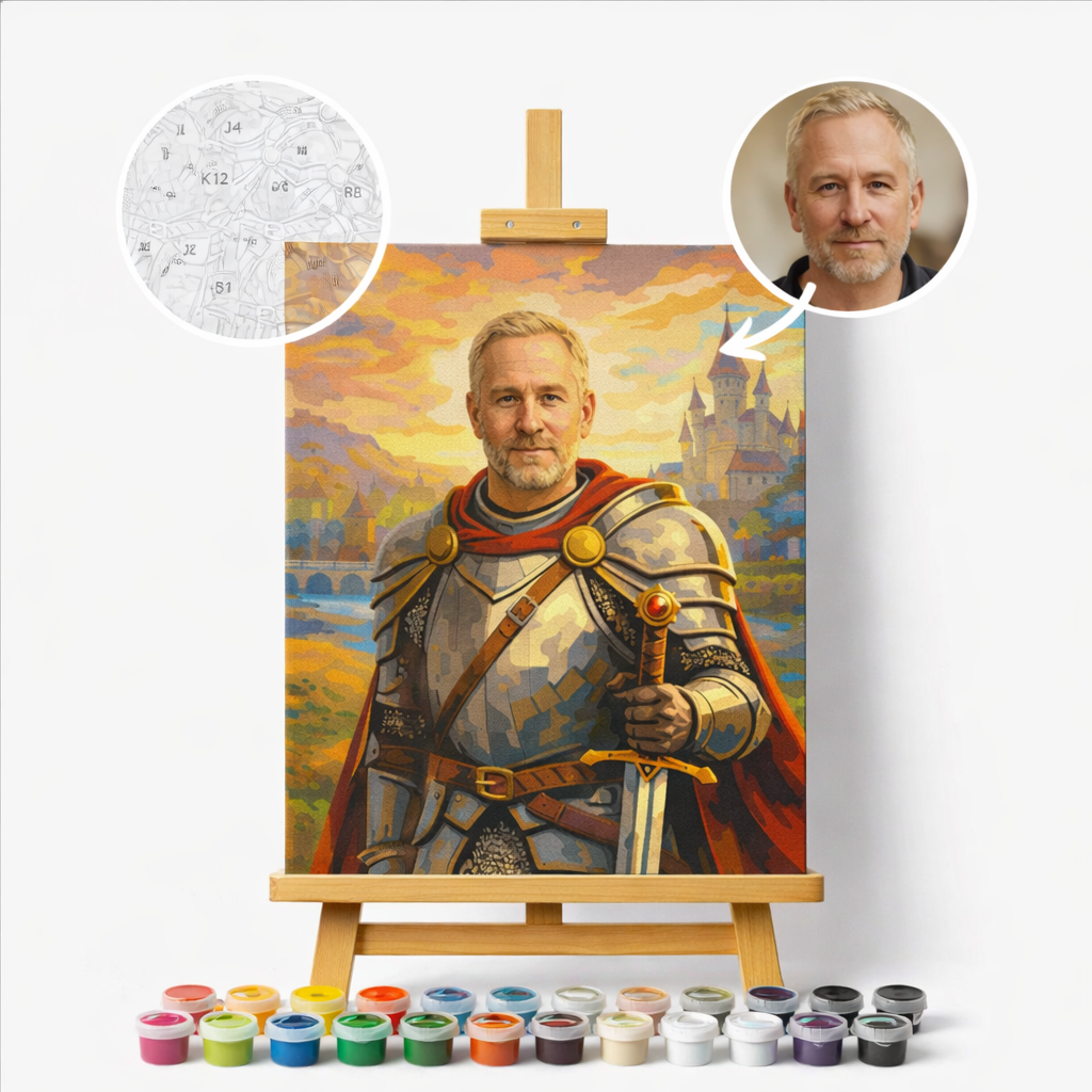 Pictura Personalizata pe Numere – Marele Luptator