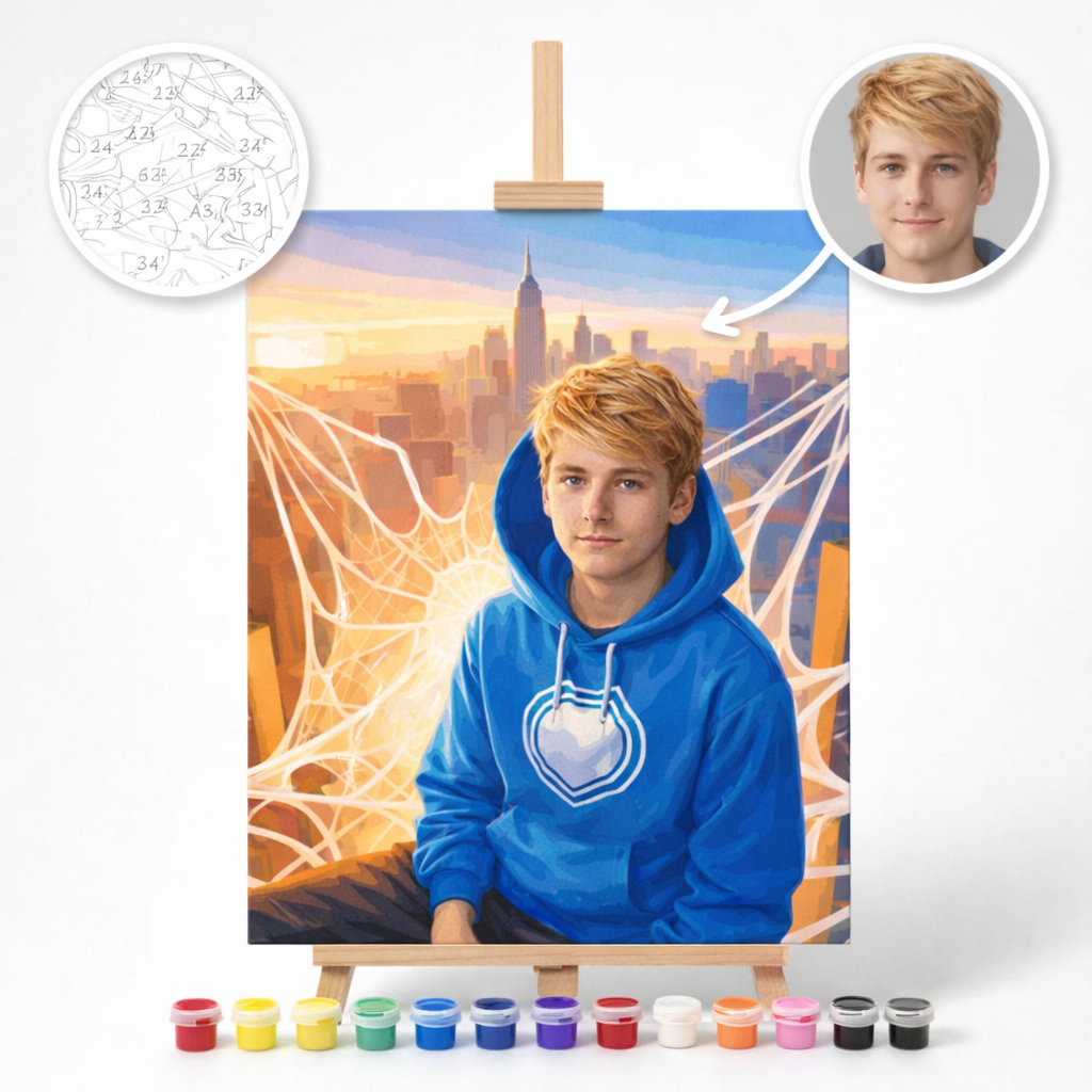Pictură Personalizată pe Numere – SpiderMan