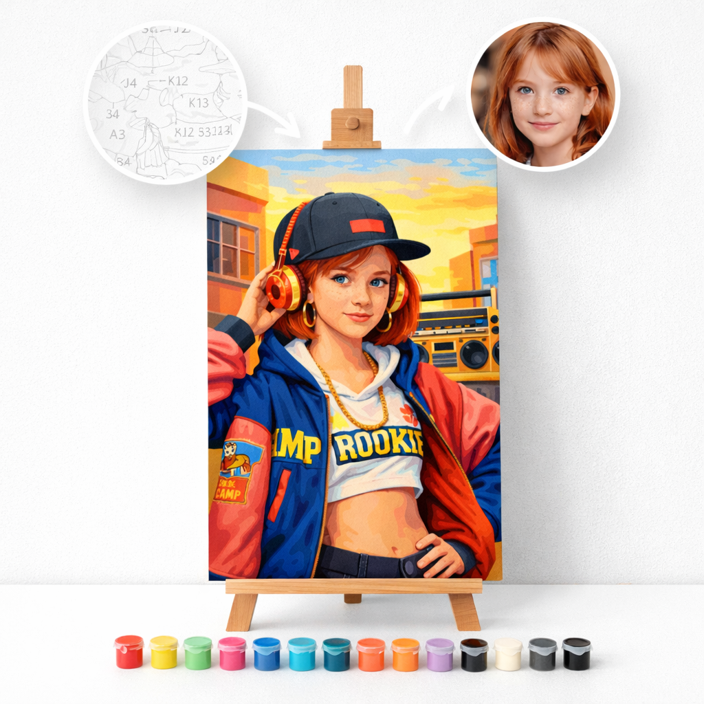 Pictură Personalizată pe Numere – Vibrații de Cartier