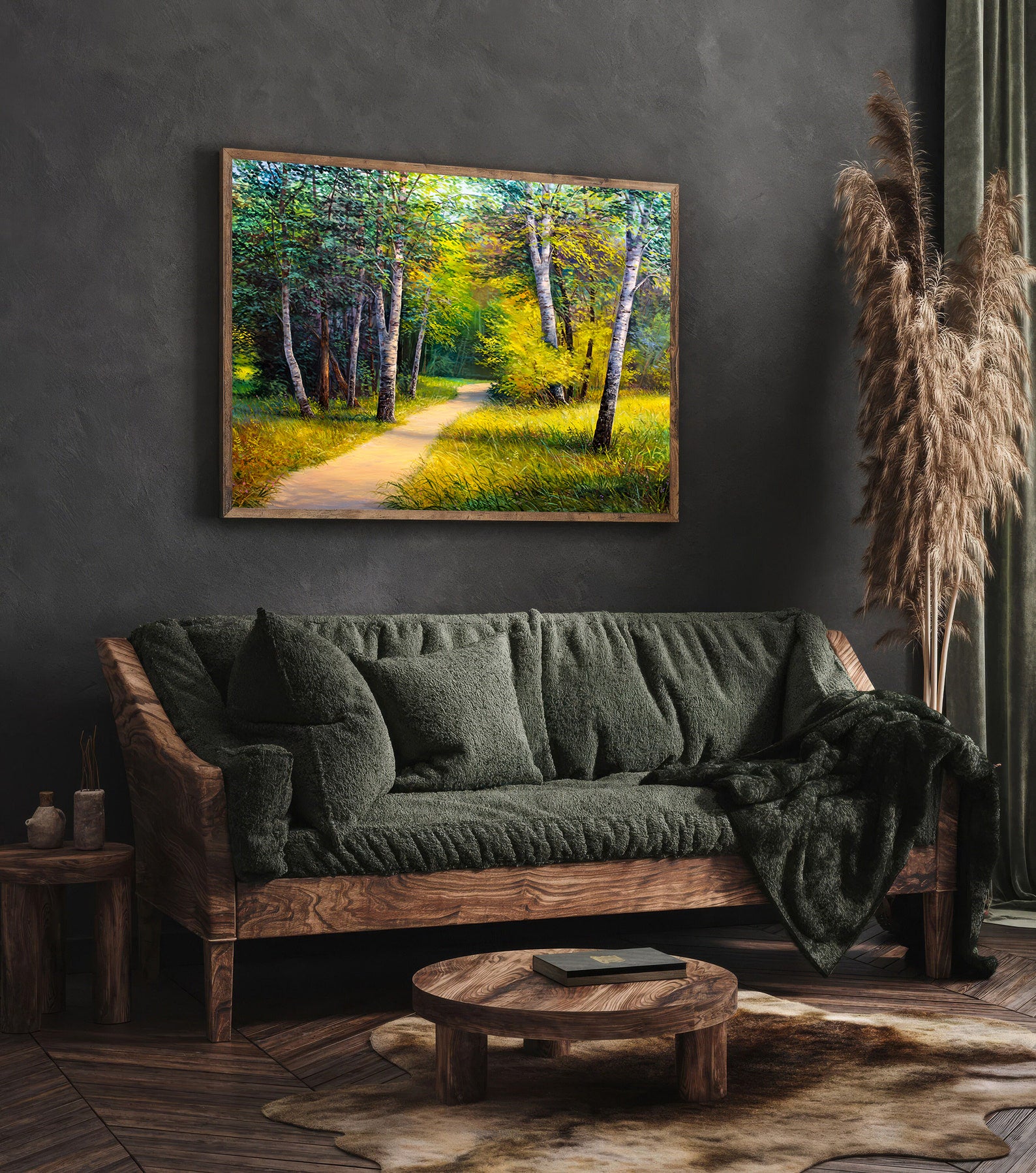 Tablou Canvas - Vara în Pădure