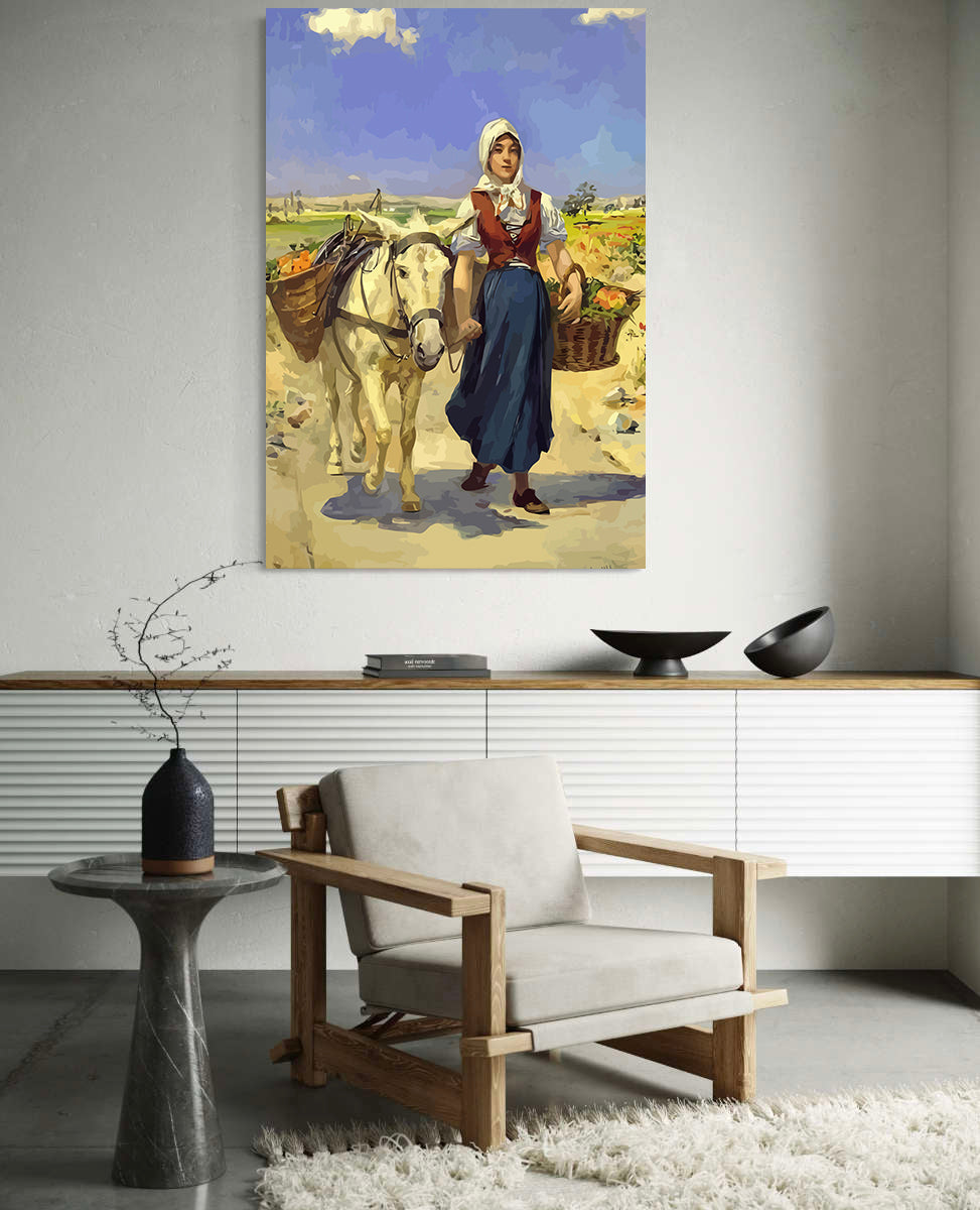 Set Pictură pe numere - Ocupație la Țară