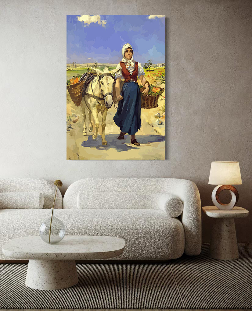 Set Pictură pe numere - Ocupație la Țară