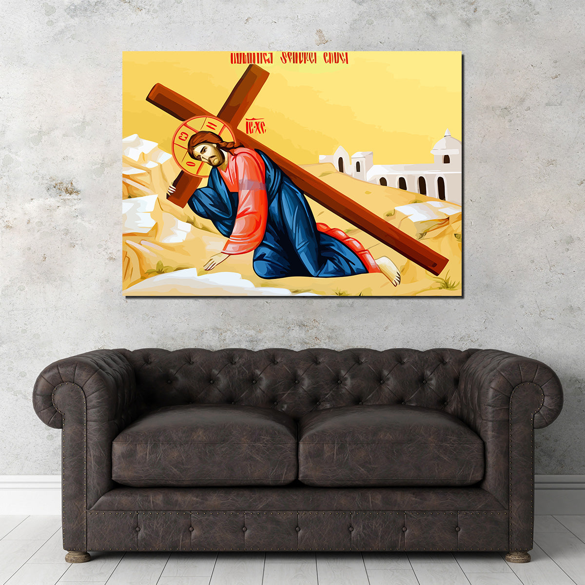 Set Pictură pe numere – Înălțarea Sfintei Cruce 6012