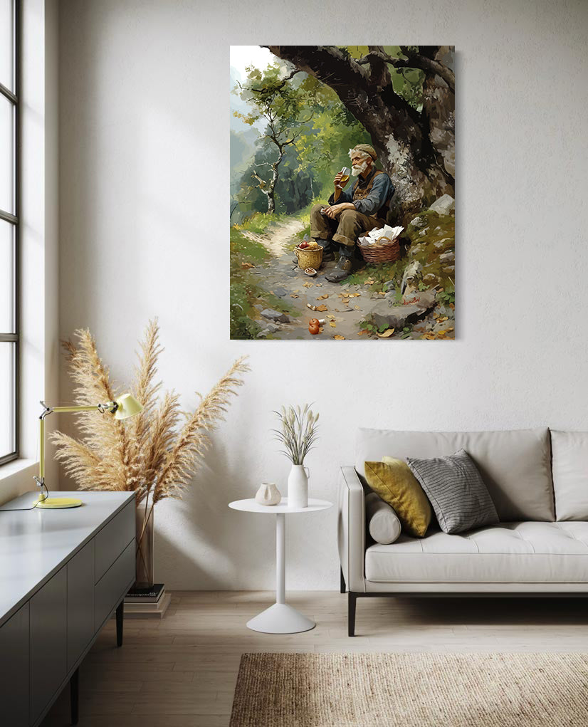 Set Pictură pe numere - Pauza de Masă